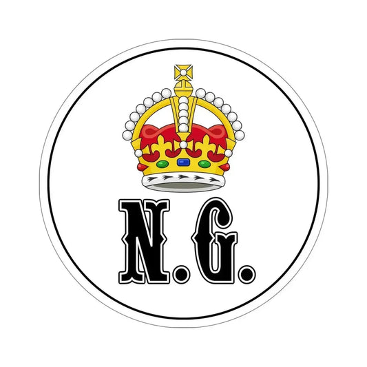 Badge of the New Guinea Protectorate (1884-1888) STICKER Vinyl Die-Cut Decal 6 Inch - The Sticker Space