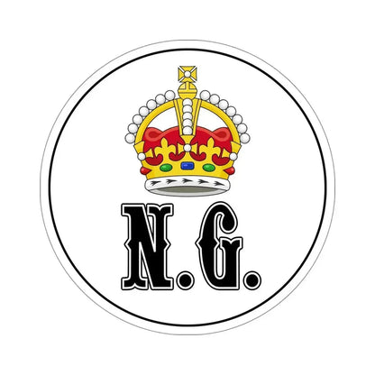 Badge of the New Guinea Protectorate (1884-1888) STICKER Vinyl Die-Cut Decal - The Sticker Space