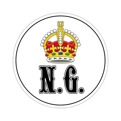 Badge of the New Guinea Protectorate (1884-1888) STICKER Vinyl Die-Cut Decal - The Sticker Space