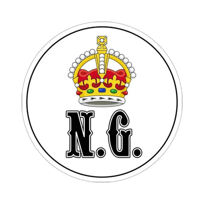 Badge of the New Guinea Protectorate (1884-1888) STICKER Vinyl Die-Cut Decal - The Sticker Space