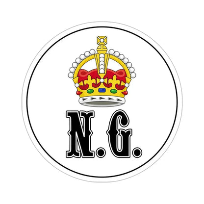 Badge of the New Guinea Protectorate (1884-1888) STICKER Vinyl Die-Cut Decal - The Sticker Space