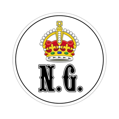 Badge of the New Guinea Protectorate (1884-1888) STICKER Vinyl Die-Cut Decal - The Sticker Space