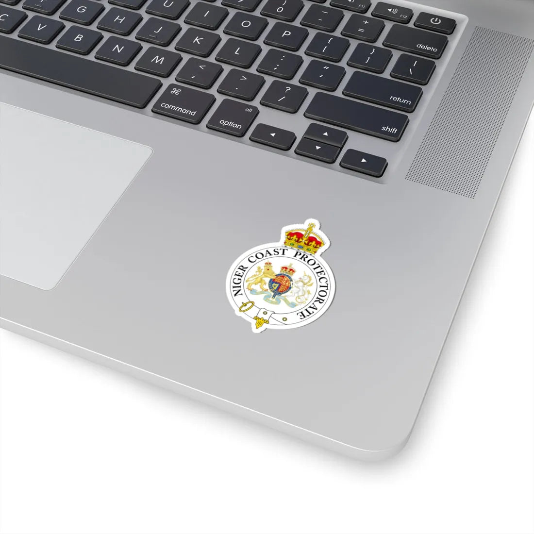 Badge of the Niger Coast Protectorate (Niger) (Coat of Arms) STICKER Vinyl Kiss-Cut Decal - The Sticker Space