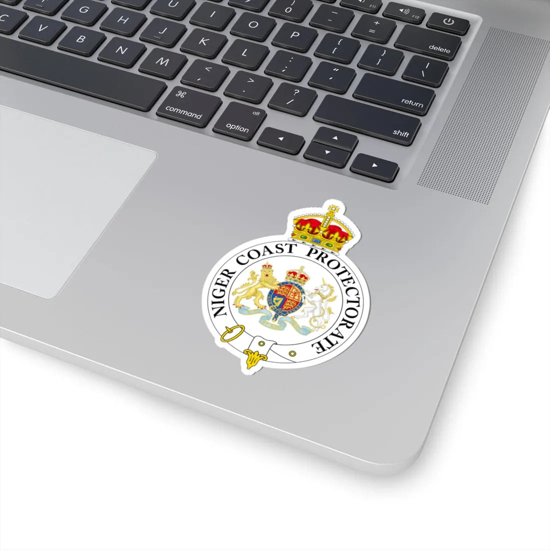 Badge of the Niger Coast Protectorate (Niger) (Coat of Arms) STICKER Vinyl Kiss-Cut Decal - The Sticker Space