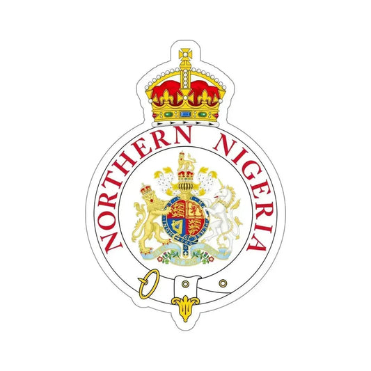 Badge of the Northern Nigeria Protectorate STICKER Vinyl Die-Cut Decal 6 Inch - The Sticker Space