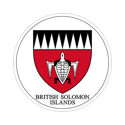 Badge of the Solomon Islands (1947–1956) STICKER Vinyl Die-Cut Decal-3 Inch-The Sticker Space