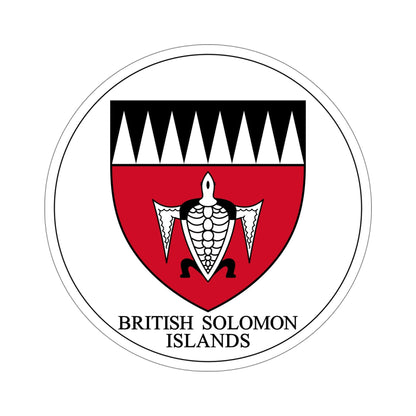 Badge of the Solomon Islands (1947–1956) STICKER Vinyl Die-Cut Decal-6 Inch-The Sticker Space