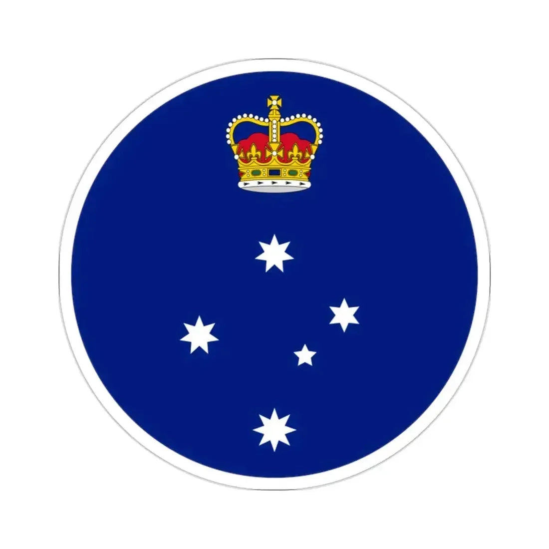 Badge of Victoria STICKER Vinyl Die-Cut Decal 2 Inch - The Sticker Space