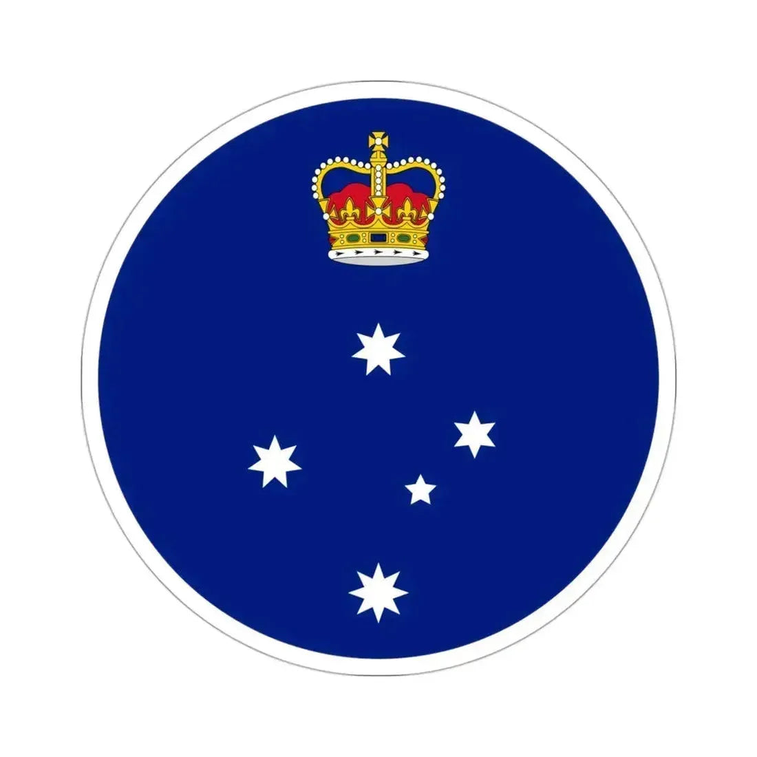 Badge of Victoria STICKER Vinyl Die-Cut Decal 3 Inch - The Sticker Space