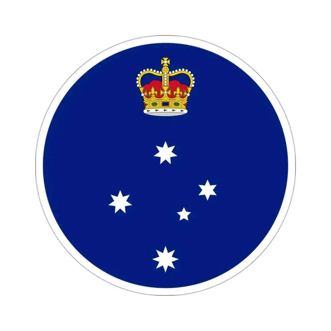 Badge of Victoria STICKER Vinyl Die-Cut Decal 3 Inch - The Sticker Space