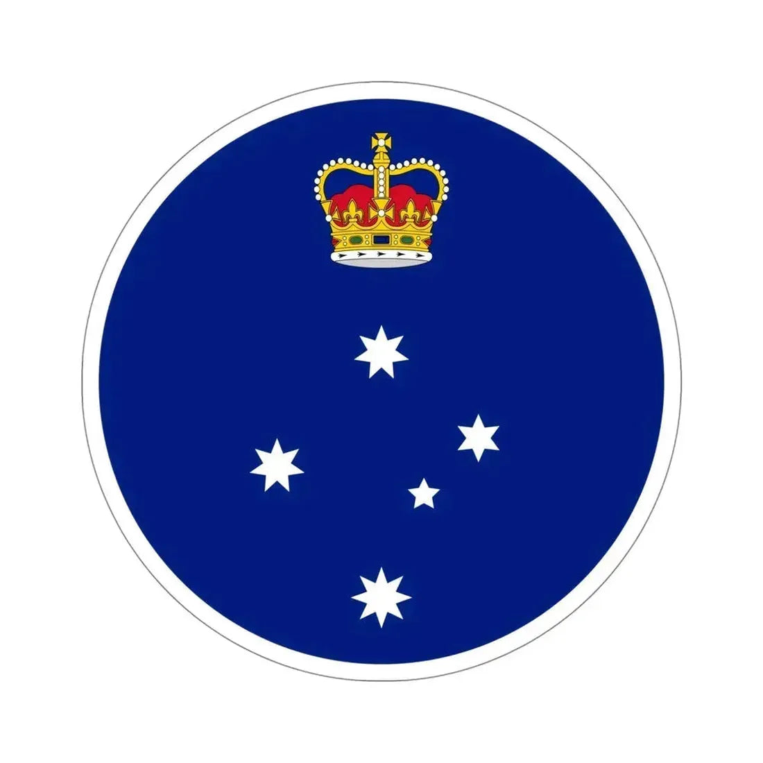 Badge of Victoria STICKER Vinyl Die-Cut Decal 5 Inch - The Sticker Space