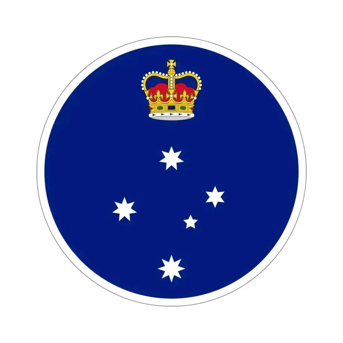 Badge of Victoria STICKER Vinyl Die-Cut Decal 6 Inch - The Sticker Space
