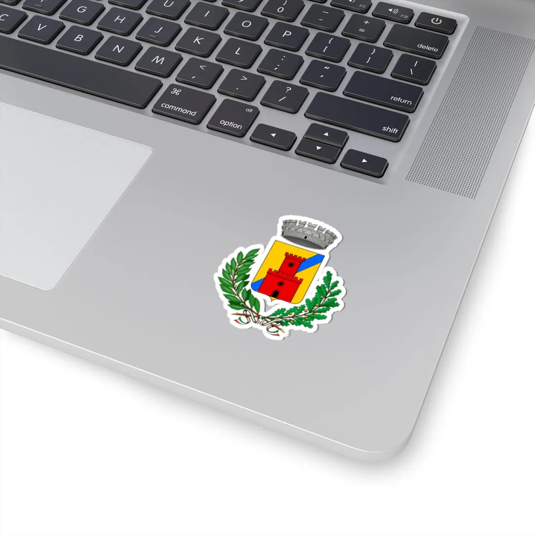 Bagnasco-Stemma (Italy) (Coat of Arms) STICKER Vinyl Kiss-Cut Decal - The Sticker Space