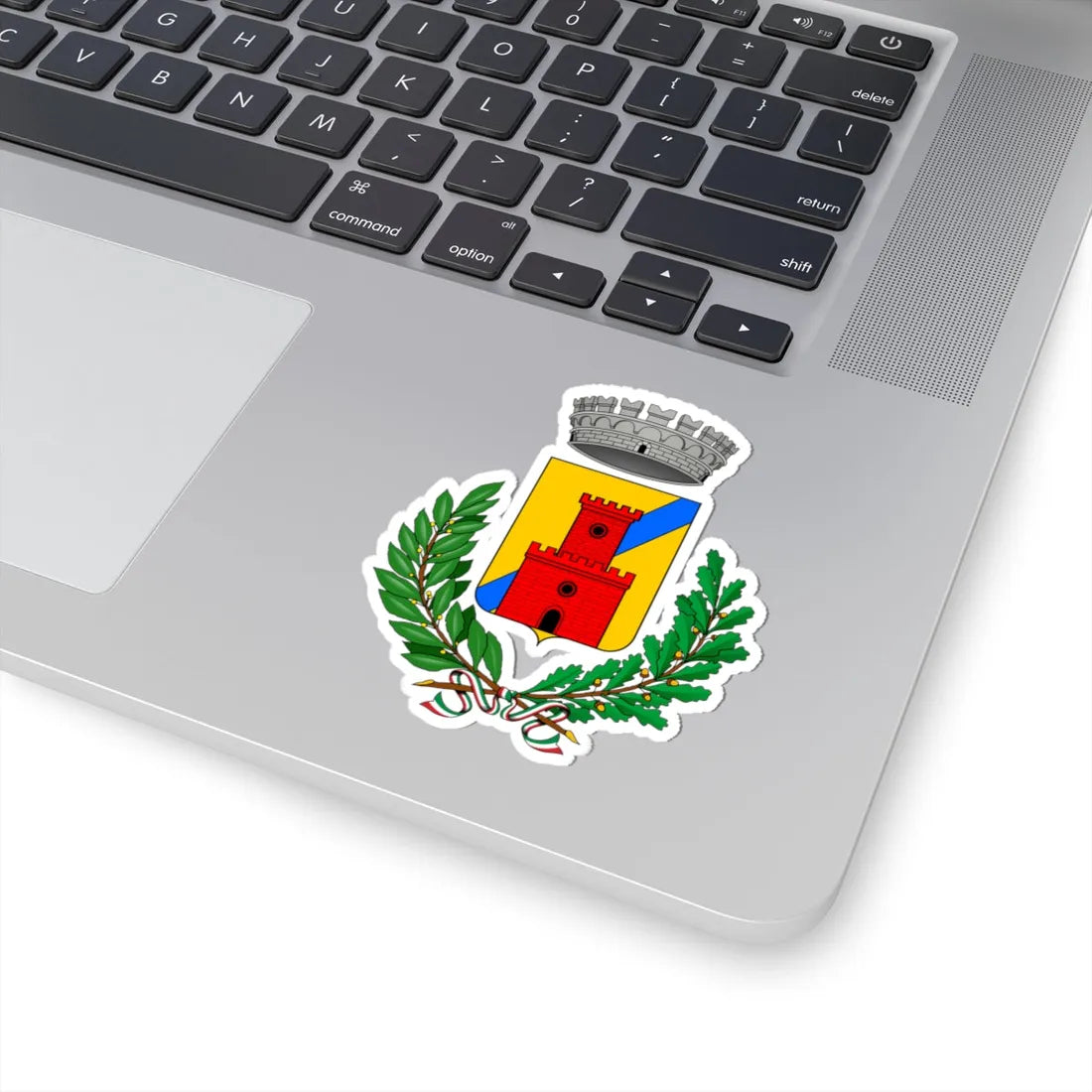 Bagnasco-Stemma (Italy) (Coat of Arms) STICKER Vinyl Kiss-Cut Decal - The Sticker Space