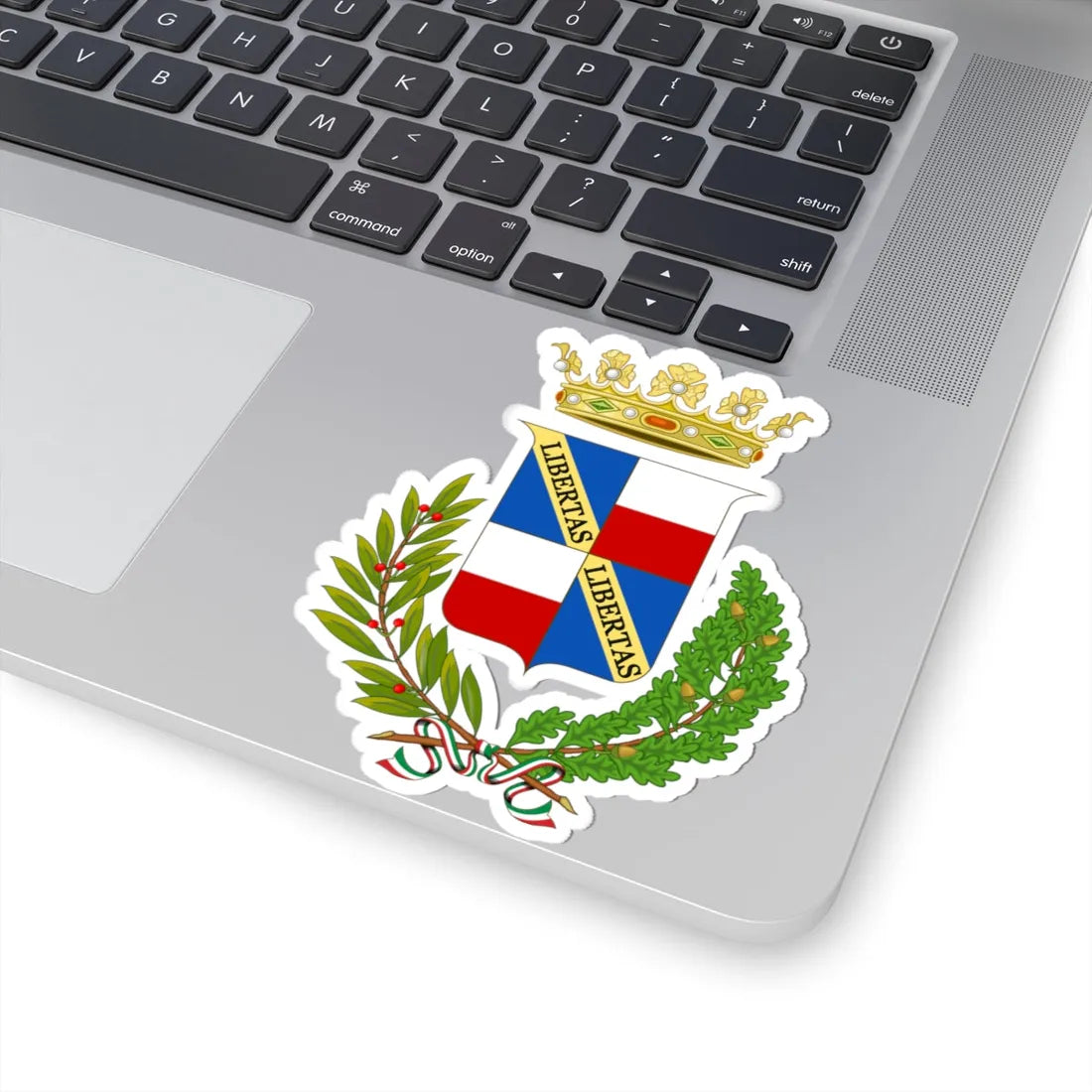 Bagni di Lucca-Stemma (Italy) (Coat of Arms) STICKER Vinyl Kiss-Cut Decal - The Sticker Space