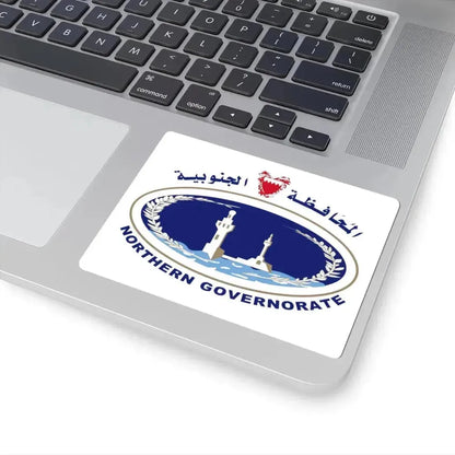 Bahrain Northern Governorate Flag (Bahrain) STICKER Vinyl Kiss-Cut Decal - The Sticker Space