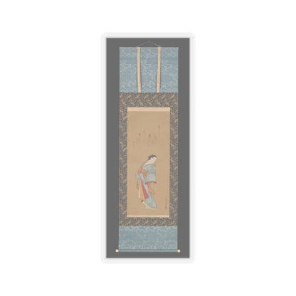 Baiōken Eishun - Standing Courtesan - probably 1720s v2 - STICKER Vinyl Kiss-Cut Decal