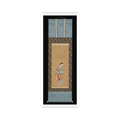 Baiōken Eishun - Standing Courtesan - probably 1720s v2 - STICKER Vinyl Kiss-Cut Decal