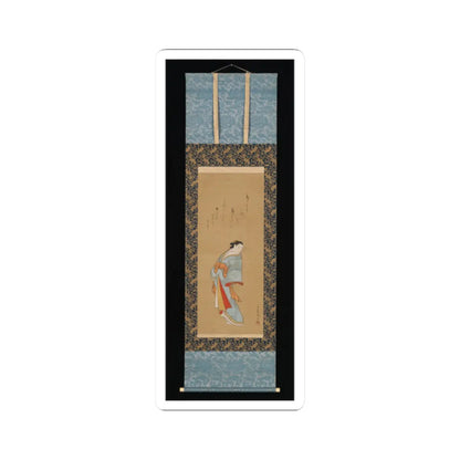 Baiōken Eishun - Standing Courtesan - probably 1720s v2 - STICKER Vinyl Kiss-Cut Decal