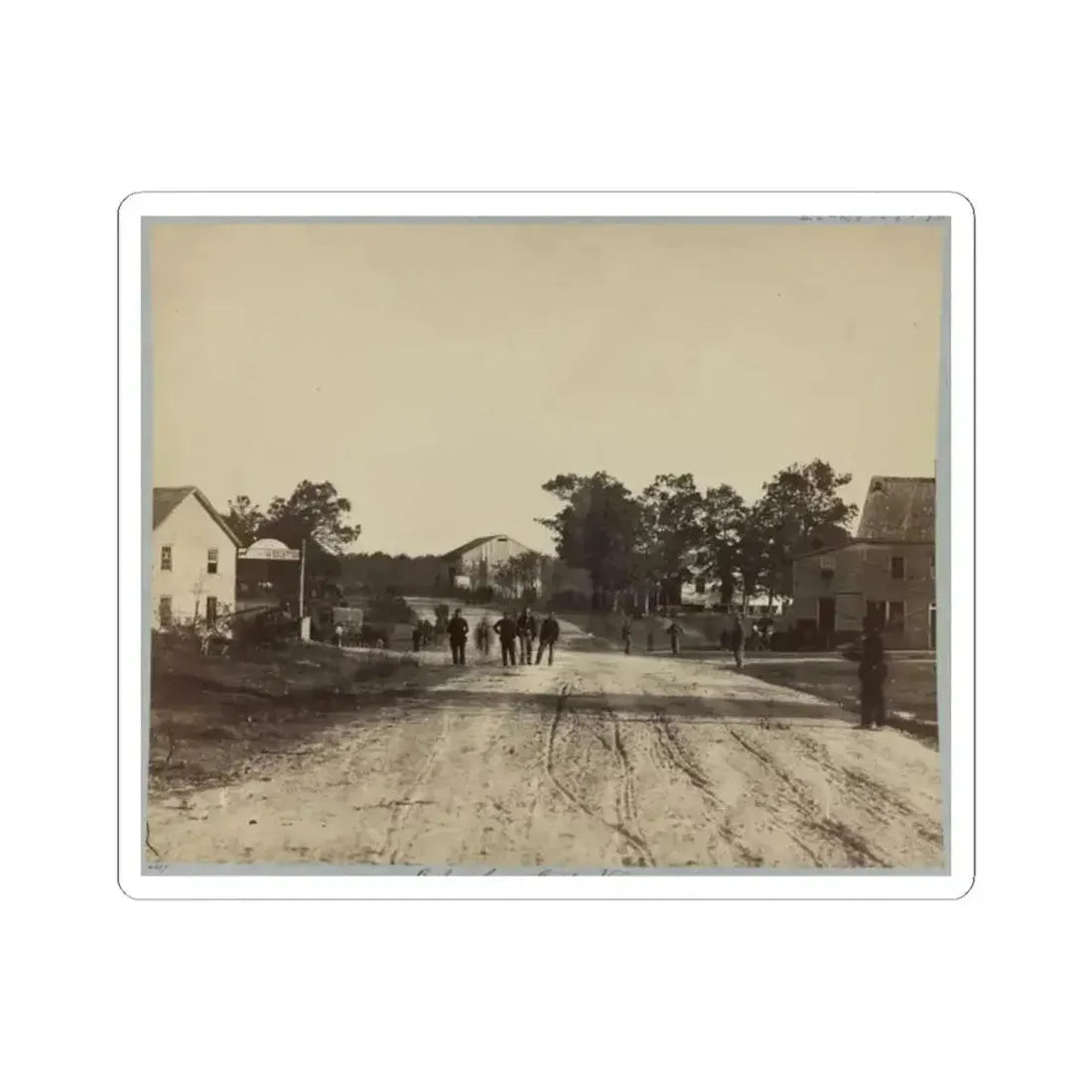 Bailey's Cross Roads, Va. (U.S. Civil War) STICKER Vinyl Kiss-Cut Decal 2 Inch White - The Sticker Space