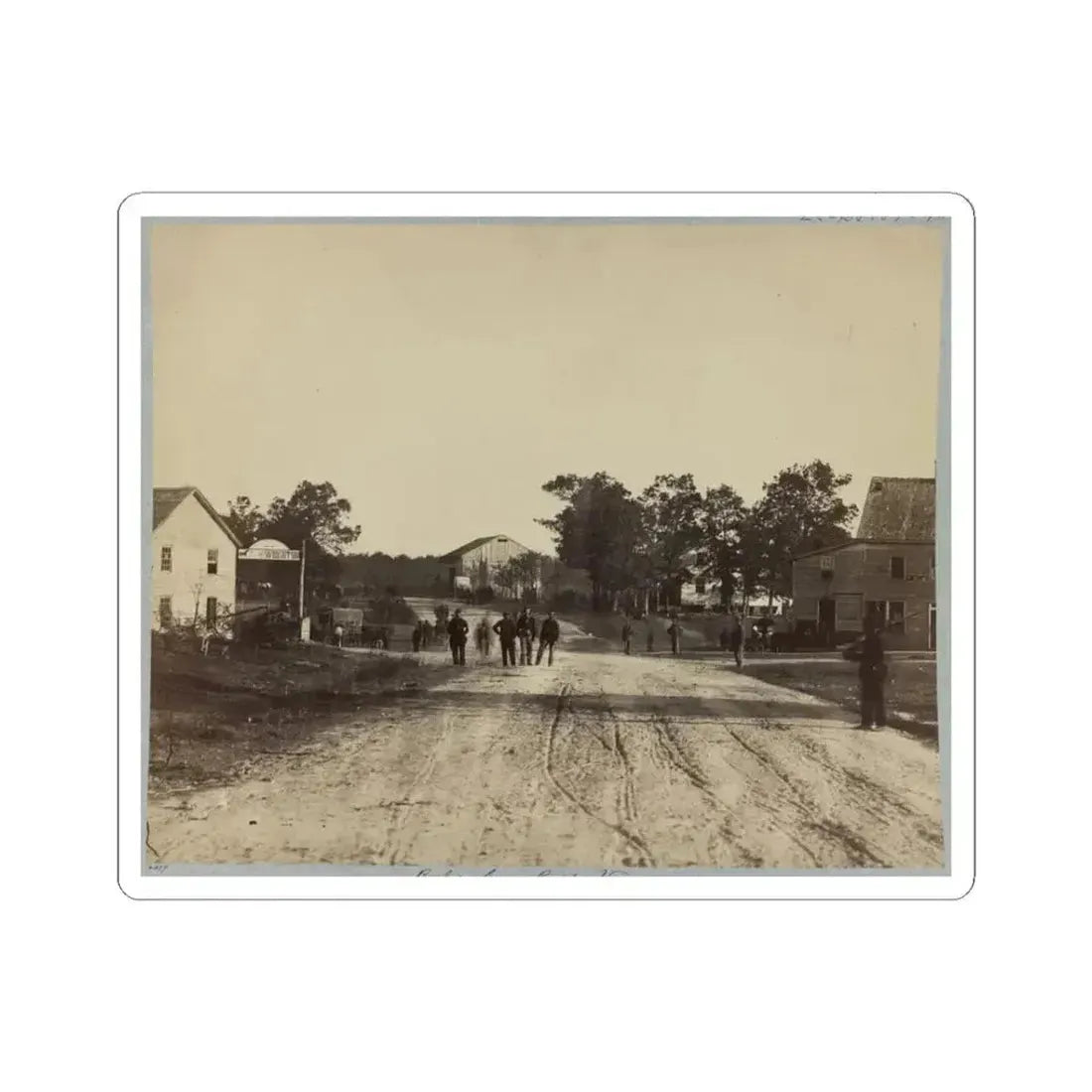 Bailey's Cross Roads, Va. (U.S. Civil War) STICKER Vinyl Kiss-Cut Decal 3 Inch White - The Sticker Space