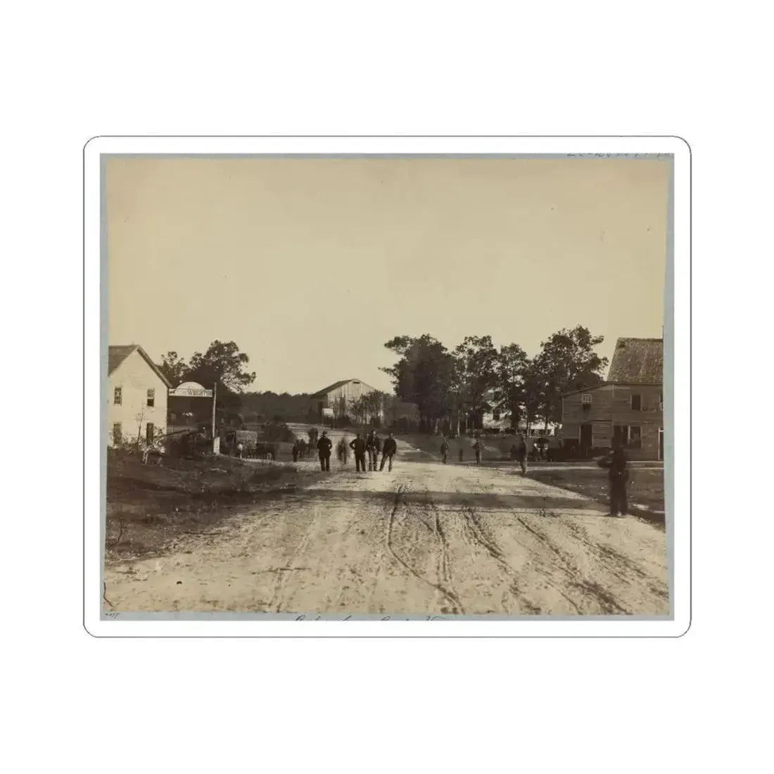 Bailey's Cross Roads, Va. (U.S. Civil War) STICKER Vinyl Kiss-Cut Decal 6 Inch White - The Sticker Space