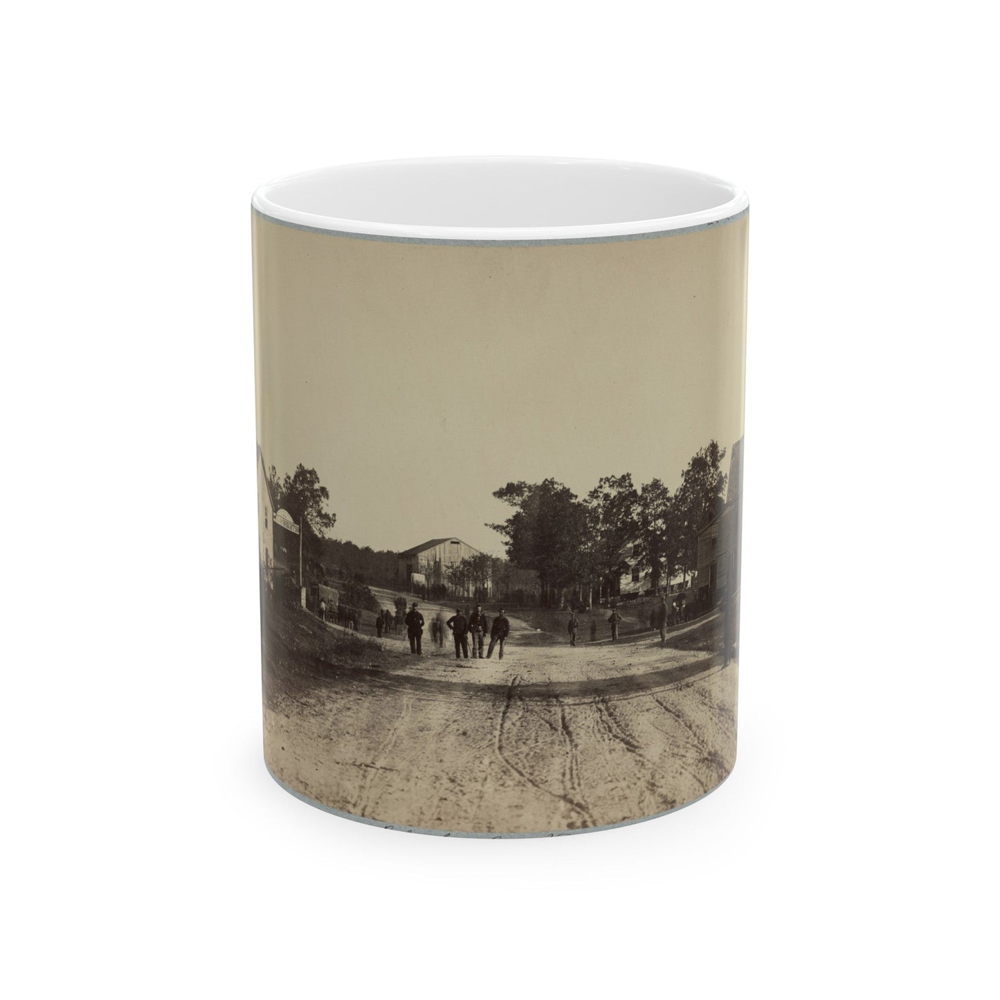 Bailey's Cross Roads, Va. (U.S. Civil War) White Coffee Mug-11oz-The Sticker Space