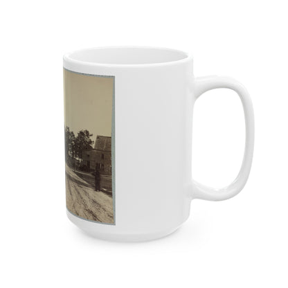 Bailey's Cross Roads, Va. (U.S. Civil War) White Coffee Mug-The Sticker Space