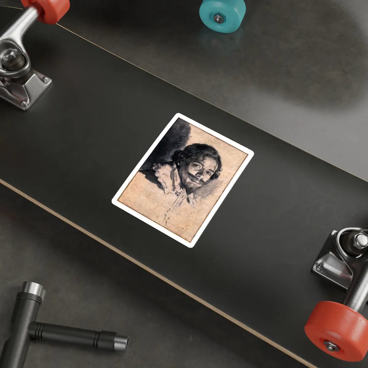 SKU:25336554635212016861 Sticker types:White Shape:Die-Cut Sizes:5" × 5"