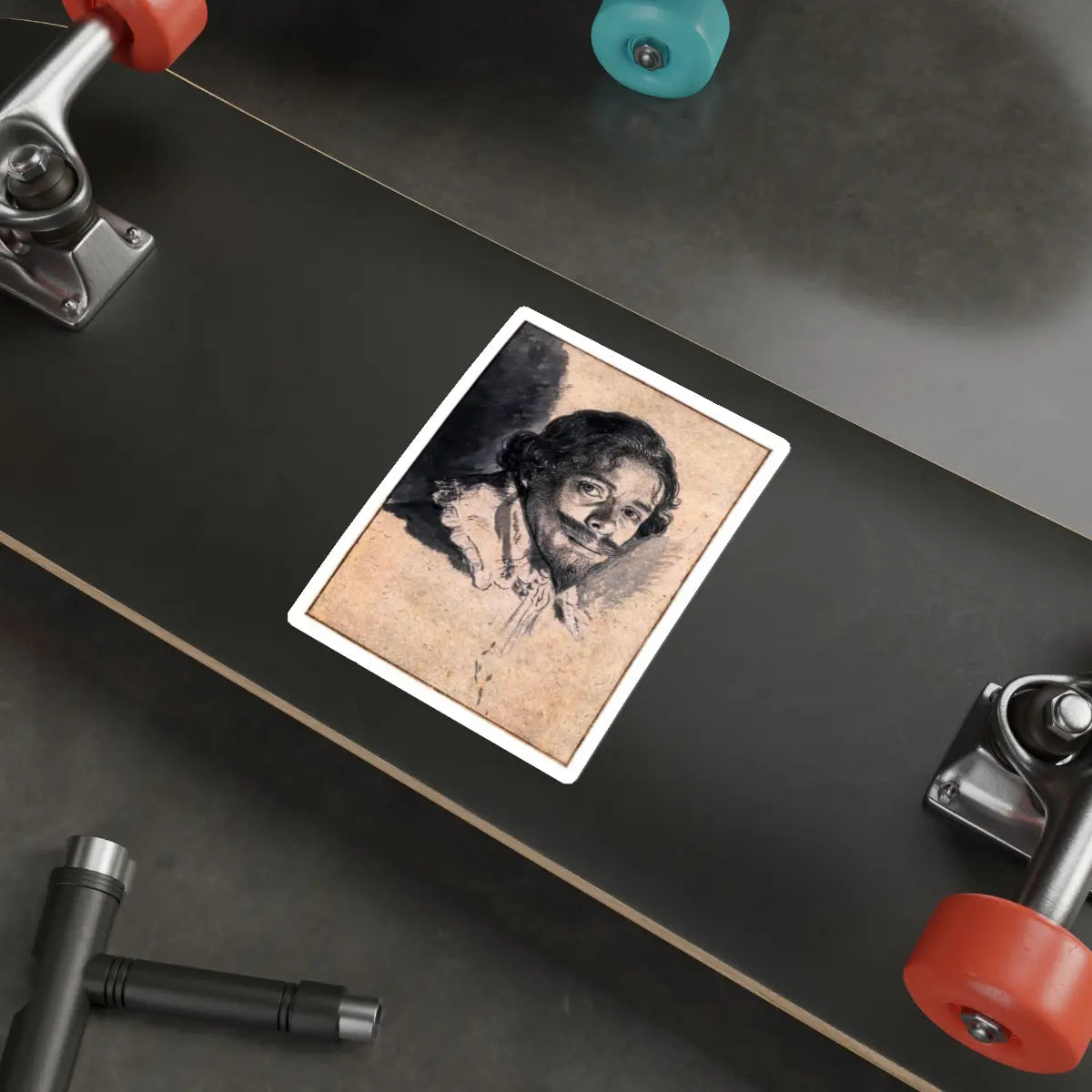 SKU:56117600578553845679 Sticker types:White Shape:Die-Cut Sizes:6" × 6"