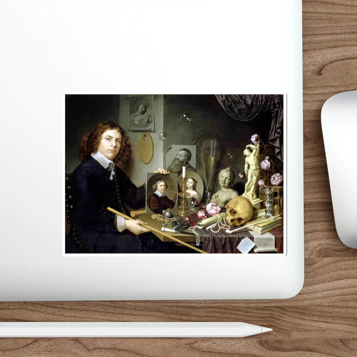 SKU:10649773763137602904 Sticker types:White Shape:Die-Cut Sizes:6" × 6"