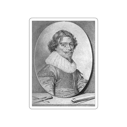 BAILLY, David - Self-Portrait2 (Artwork) STICKER Vinyl Die-Cut Decal White Die-Cut 6 Inch - The Sticker Space