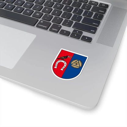 Baisogalos herbas (Lithuania) (Coat of Arms) STICKER Vinyl Kiss-Cut Decal - The Sticker Space