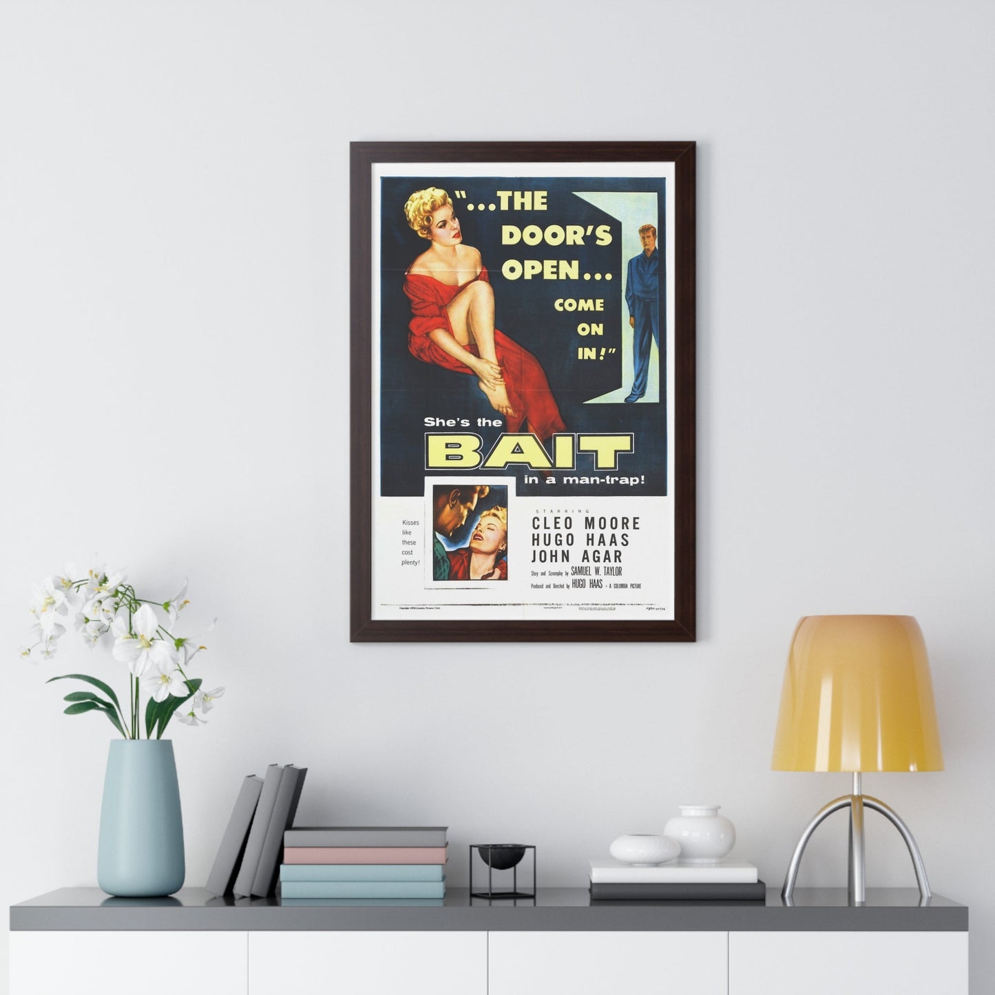 BAIT 1954 - Framed Movie Poster-The Sticker Space