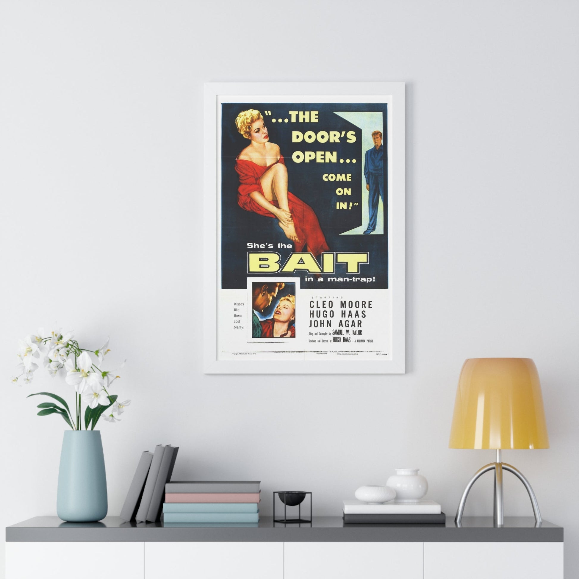 BAIT 1954 - Framed Movie Poster-The Sticker Space