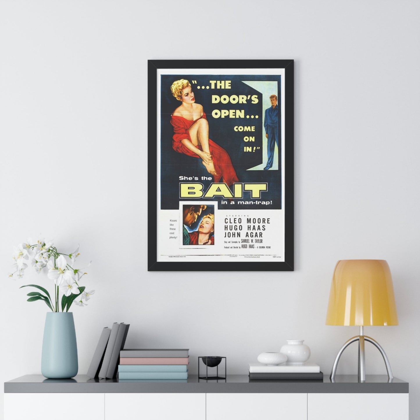 BAIT 1954 - Framed Movie Poster-The Sticker Space