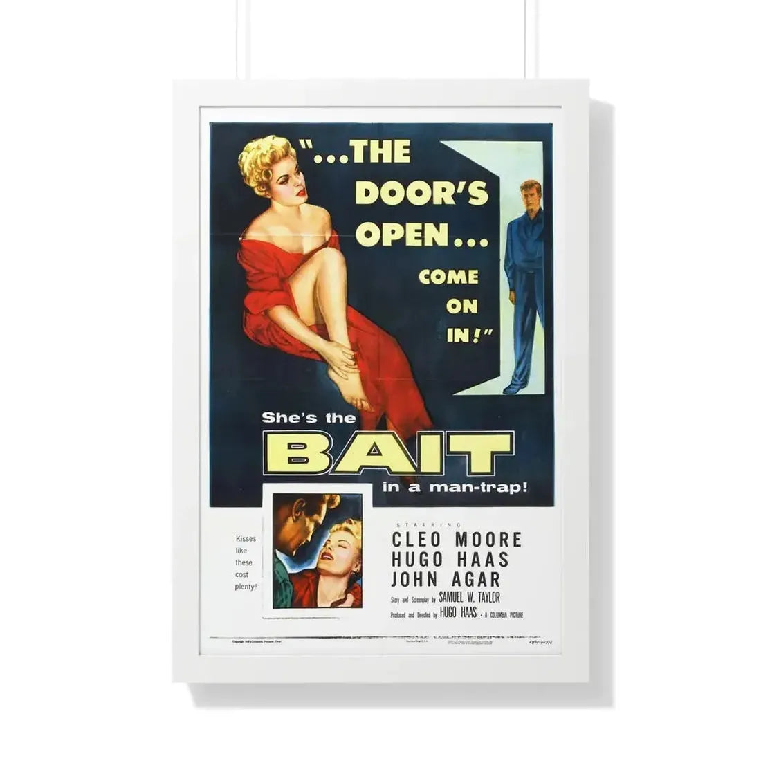 BAIT 1954 - Framed Movie Poster - The Sticker Space