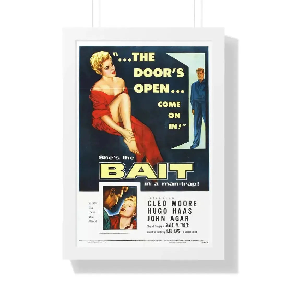 BAIT 1954 - Framed Movie Poster - The Sticker Space