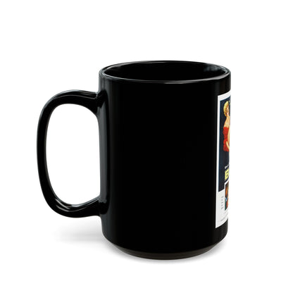 BAIT 1954 Movie Poster - Black Coffee Mug-The Sticker Space