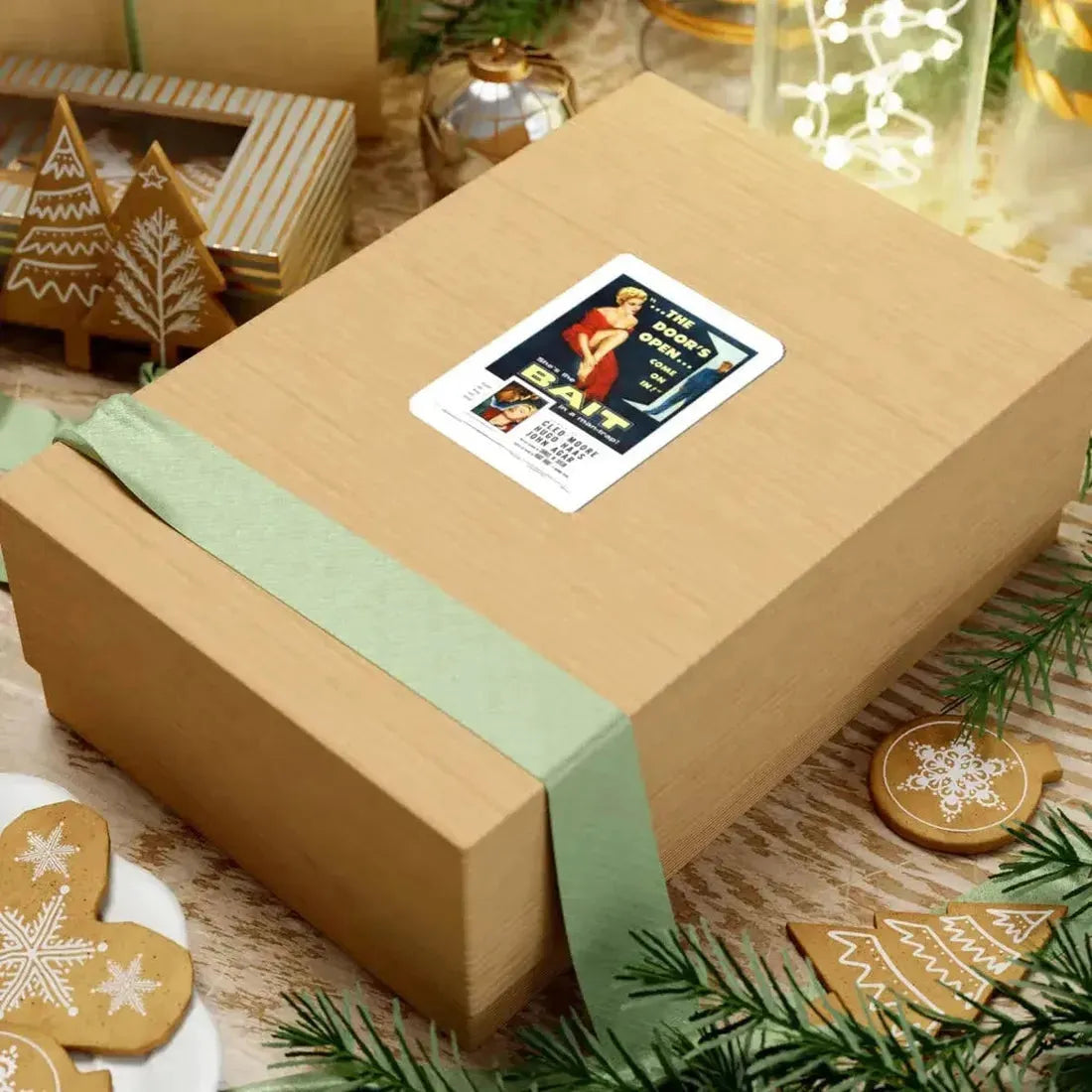 BAIT 1954 Movie Poster - STICKER Vinyl Kiss-Cut Decal - The Sticker Space