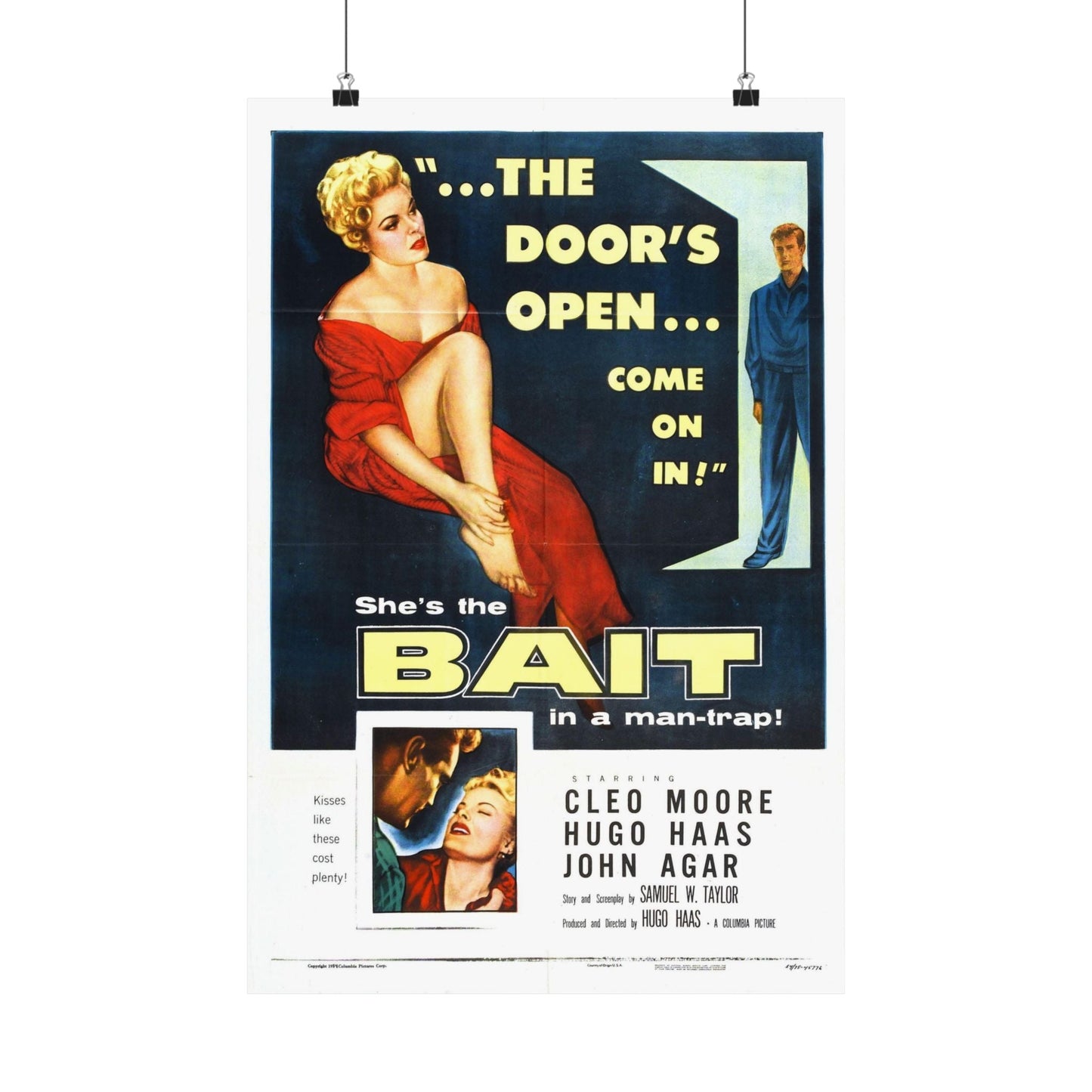 BAIT 1954 - Paper Movie Poster-16″ x 24″-The Sticker Space