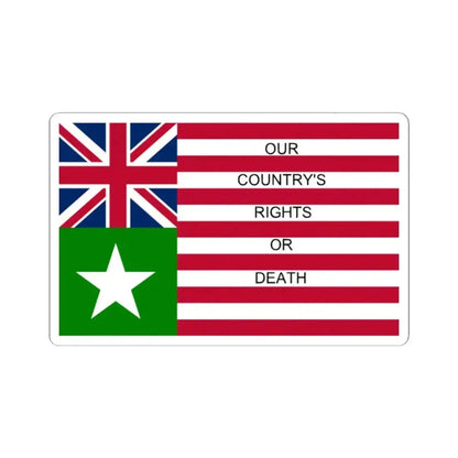 Bakers San Felipe Flag (United States) STICKER Vinyl Kiss-Cut Decal 2 Inch White - The Sticker Space