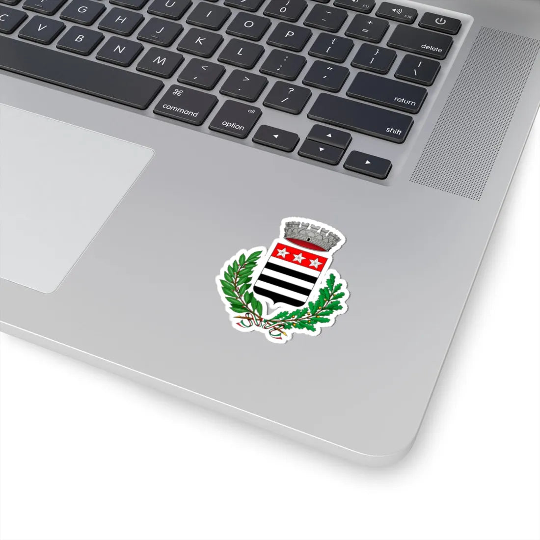 Baldissero Torinese-Stemma (Italy) (Coat of Arms) STICKER Vinyl Kiss-Cut Decal - The Sticker Space