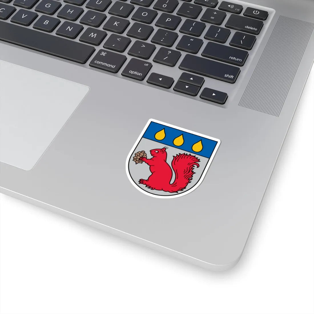 Baldone COA (Latvia) (Coat of Arms) STICKER Vinyl Kiss-Cut Decal - The Sticker Space