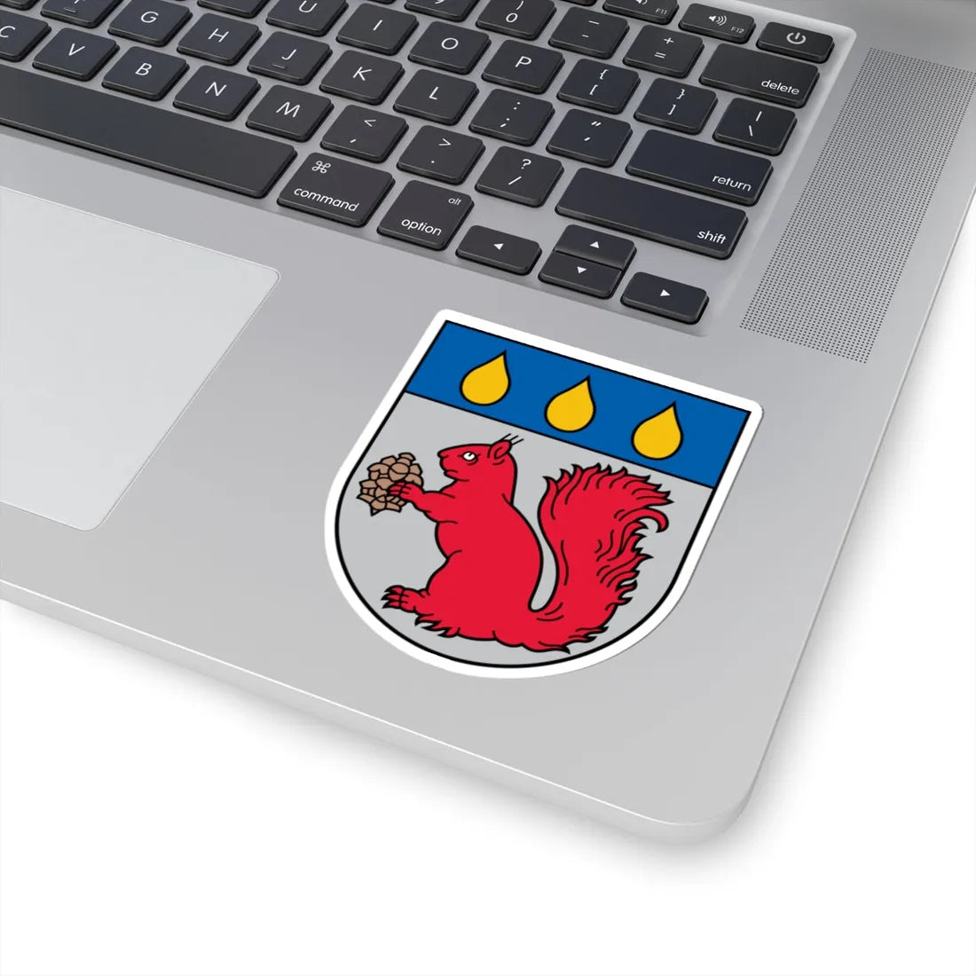 Baldone COA (Latvia) (Coat of Arms) STICKER Vinyl Kiss-Cut Decal - The Sticker Space