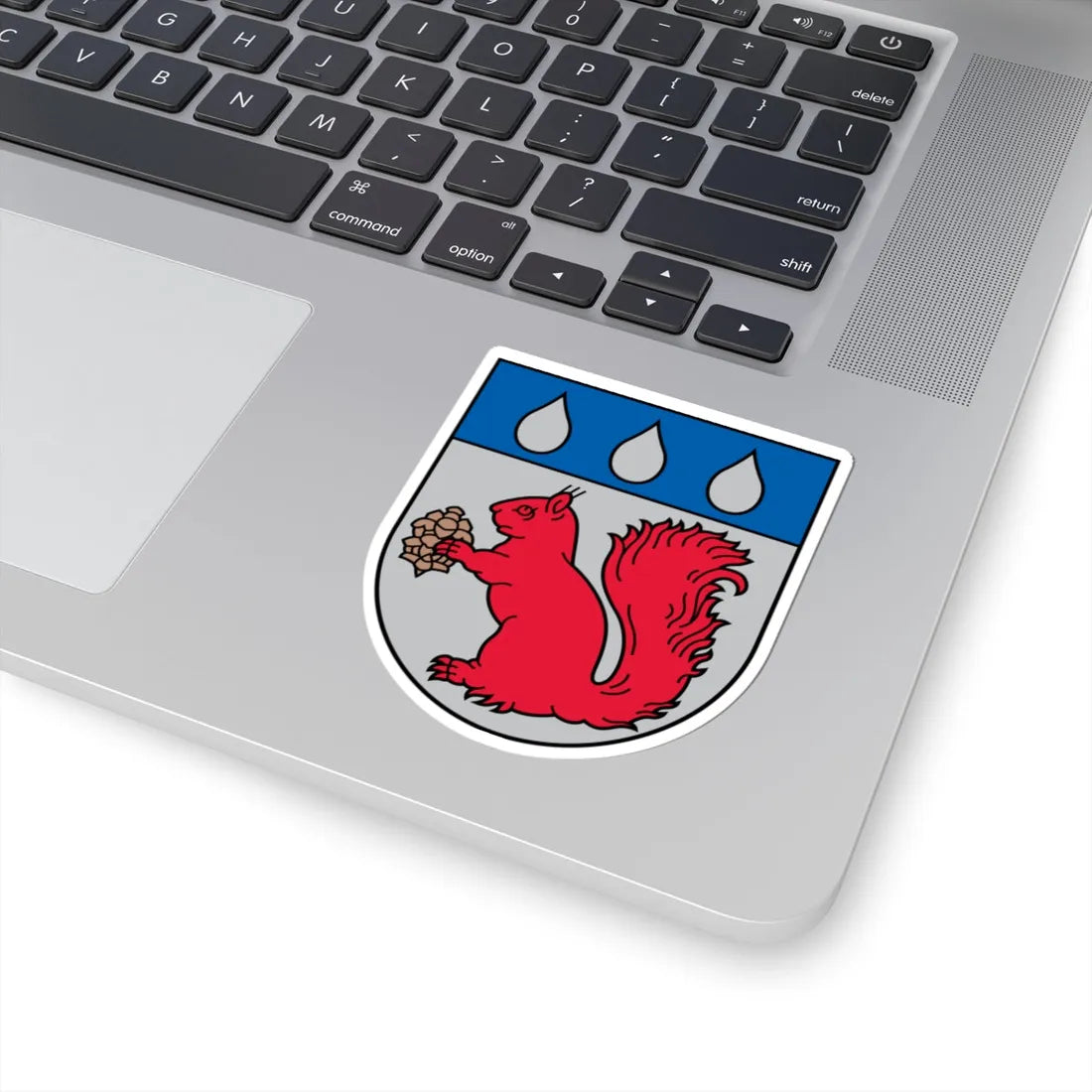 Baldones novads COA (Latvia) (Coat of Arms) STICKER Vinyl Kiss-Cut Decal - The Sticker Space