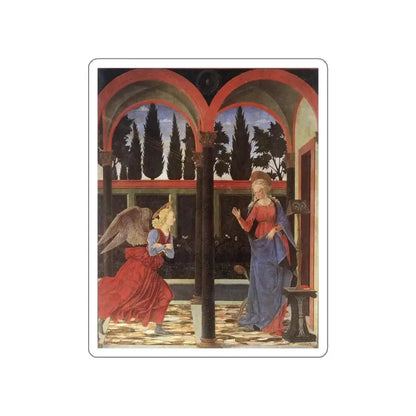 BALDOVINETTI, Alessio - Annunciation (Artwork) STICKER Vinyl Die-Cut Decal - The Sticker Space
