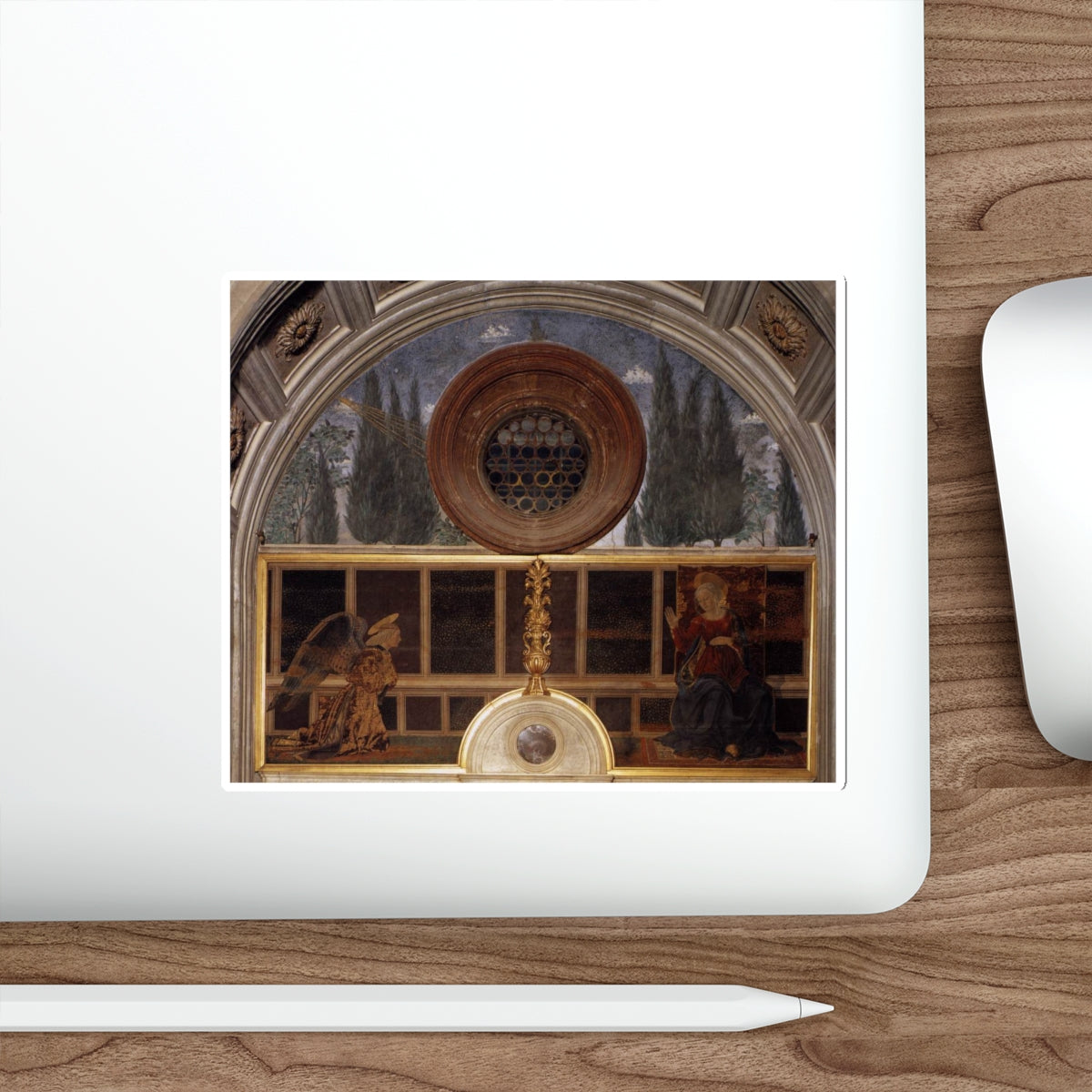 BALDOVINETTI, Alessio - Annunciation2 (Artwork) STICKER Vinyl Die-Cut Decal-The Sticker Space