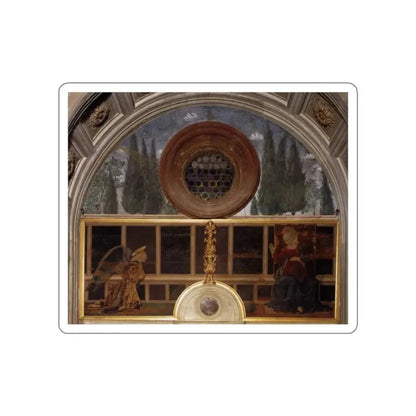 BALDOVINETTI, Alessio - Annunciation2 (Artwork) STICKER Vinyl Die-Cut Decal White Die-Cut 2 Inch - The Sticker Space