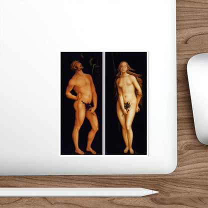 BALDUNG GRIEN, Hans - allegory -Adam and Eve (Artwork) STICKER Vinyl Die-Cut Decal-The Sticker Space